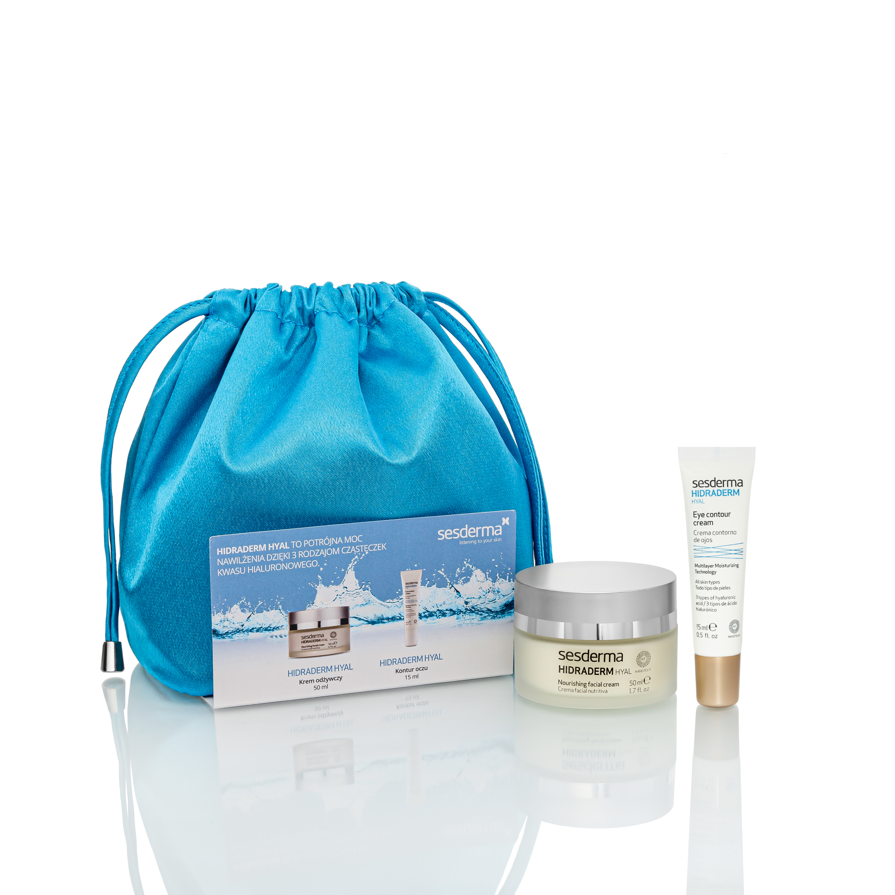 ZESTAW PREZENTOWY HIDRADERM HYAL KREM + KONTUR OCZU